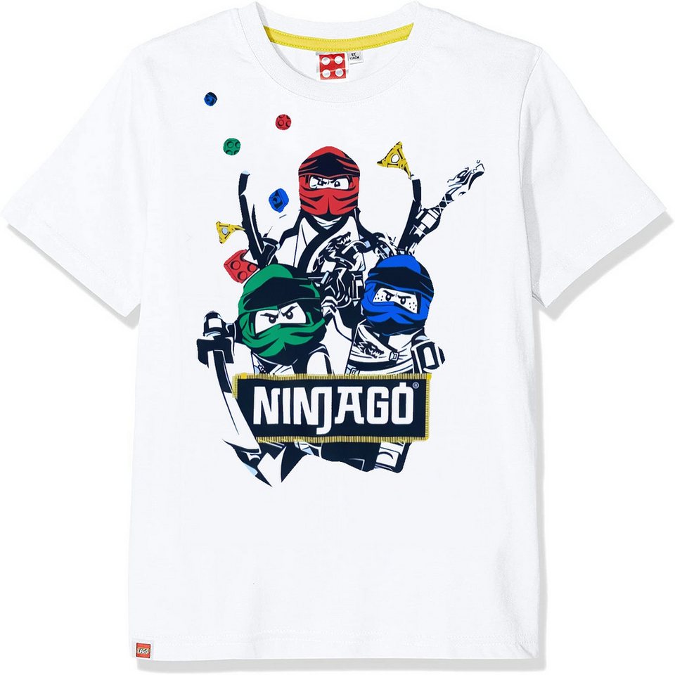 LEGO® T-Shirt Lego® Ninjago T-Shirt Jungen + Mädchen Gr.104 116 128 140