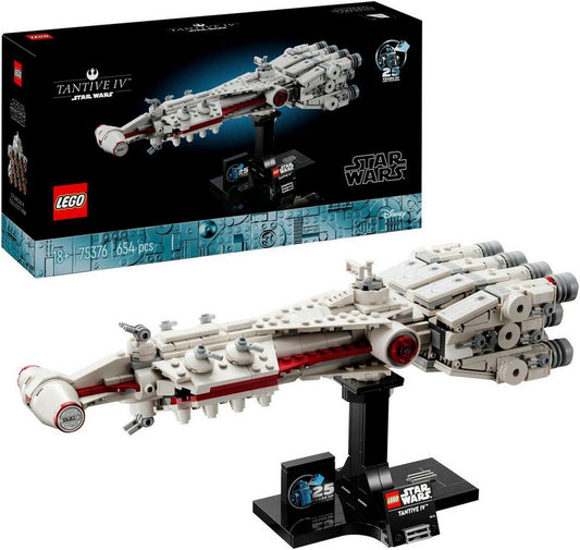 LEGO® Tantive IV™ (75376), LEGO® Star Wars™ Konstruktionsspielsteine, (654 St), Made in Europe