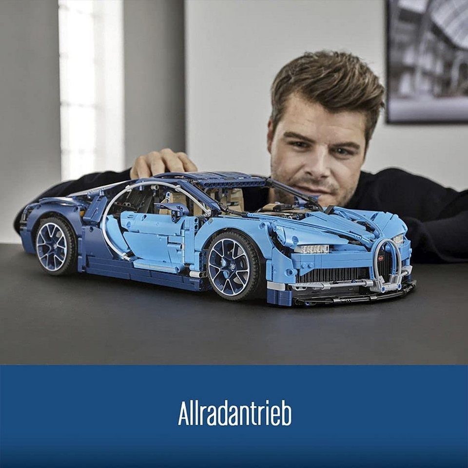 LEGO® Technic 42083 Bugatti Chiron Spielbausteine, (3599 St)