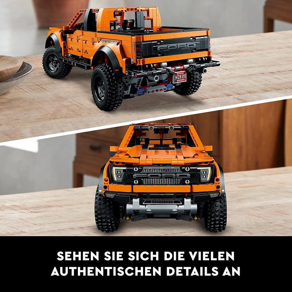 LEGO® Technic - 42126 Ford F-150 Raptor, geeignet ab 18 Jahren Spielbausteine, (1379 St)