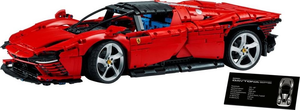 LEGO® Technic 42143 Ferrari Daytona Spielbausteine, (3778 St)