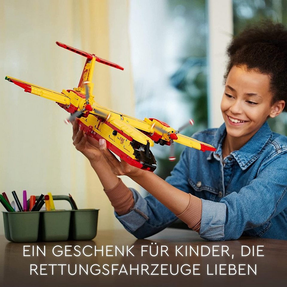 LEGO® Technic 42152 - Löschflugzeug Spielbausteine, (1134 St)