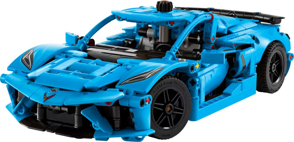 LEGO® Technic 42217 Chevrolet Corvette Stingray in Blau Spielbausteine, (Set, 732 St., Set)