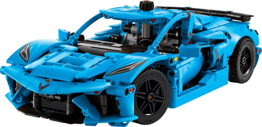 LEGO® Technic 42217 Chevrolet Corvette Stingray in Blau Spielbausteine, (Set, 732 St., Set)