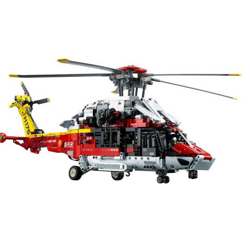 LEGO® Technic Airbus H175 Rettungshubschrauber Konstruktionsspielsteine, (Airbus H175 Rettungshubschrauber, Klemmbausteine), Made in Europe