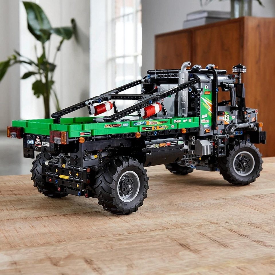 LEGO® Technic Appgesteuerter 4x4 Mercedes-Benz Zetros Offroad-Truck Konstruktionsspielsteine, (Appgesteuerter 4x4 Mercedes-Benz Zetros Offroad-Truck, Klemmbausteine), Made in Europe