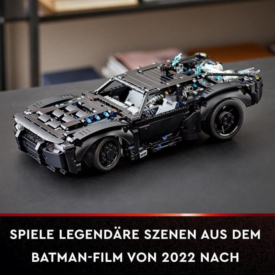 LEGO® Technic BATMANS BATMOBIL™ Konstruktionsspielsteine, (BATMANS BATMOBIL™, Klemmbausteine), Made in Europe