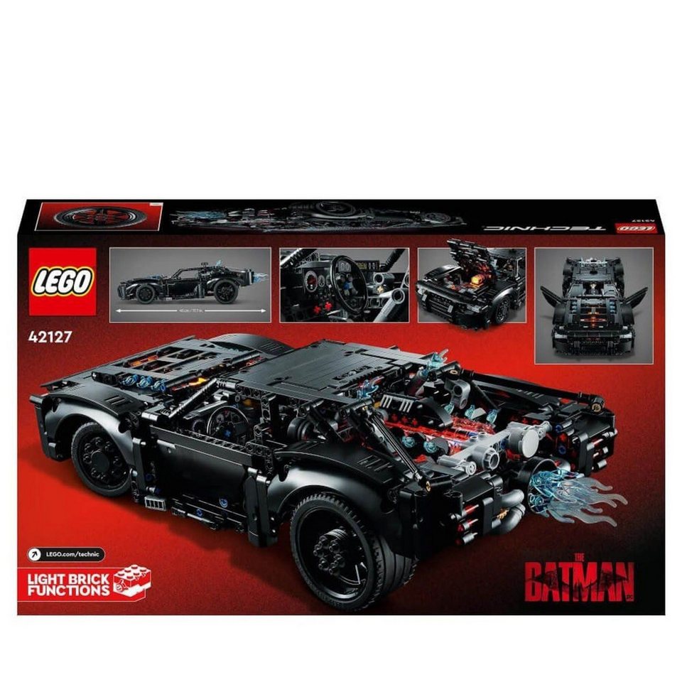LEGO® Technic BATMANS BATMOBIL™ Konstruktionsspielsteine, (BATMANS BATMOBIL™, Klemmbausteine), Made in Europe
