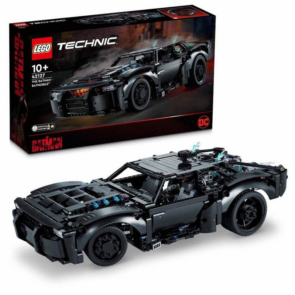 LEGO® Technic BATMANS BATMOBIL™ Konstruktionsspielsteine, (BATMANS BATMOBIL™, Klemmbausteine), Made in Europe