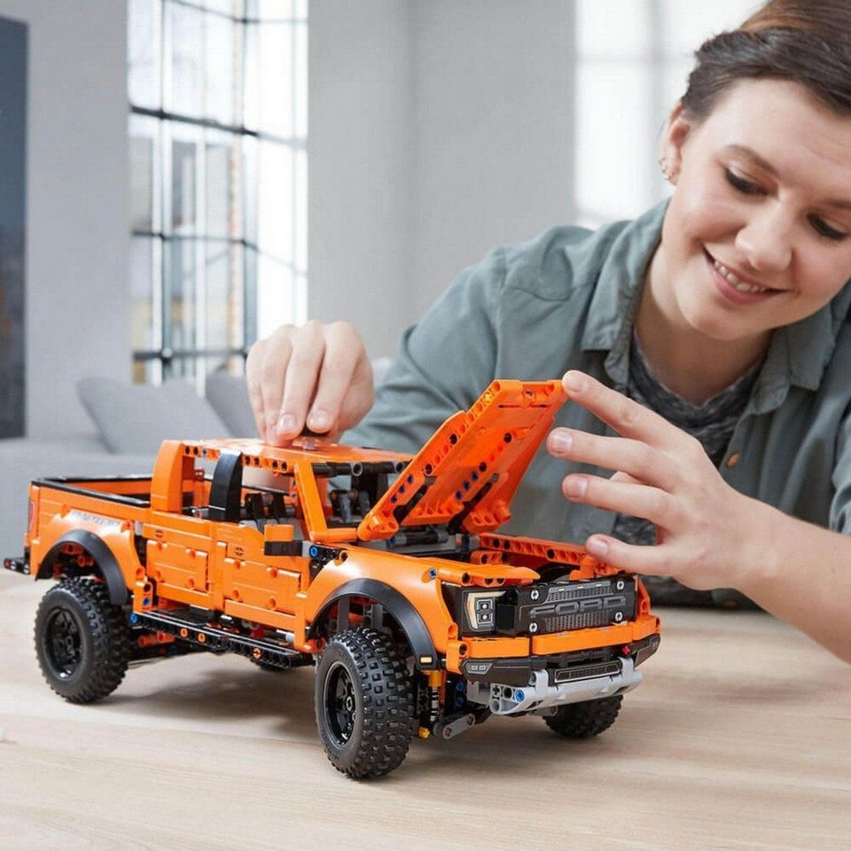 LEGO® Technic Ford® F-150 Raptor Konstruktionsspielsteine, (Ford® F-150 Raptor, Klemmbausteine), Made in Europe