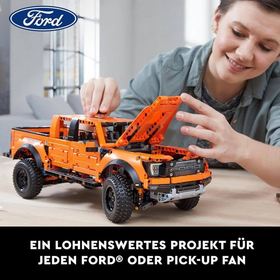 LEGO® Technic Ford® F-150 Raptor Konstruktionsspielsteine, (Ford® F-150 Raptor, Klemmbausteine), Made in Europe