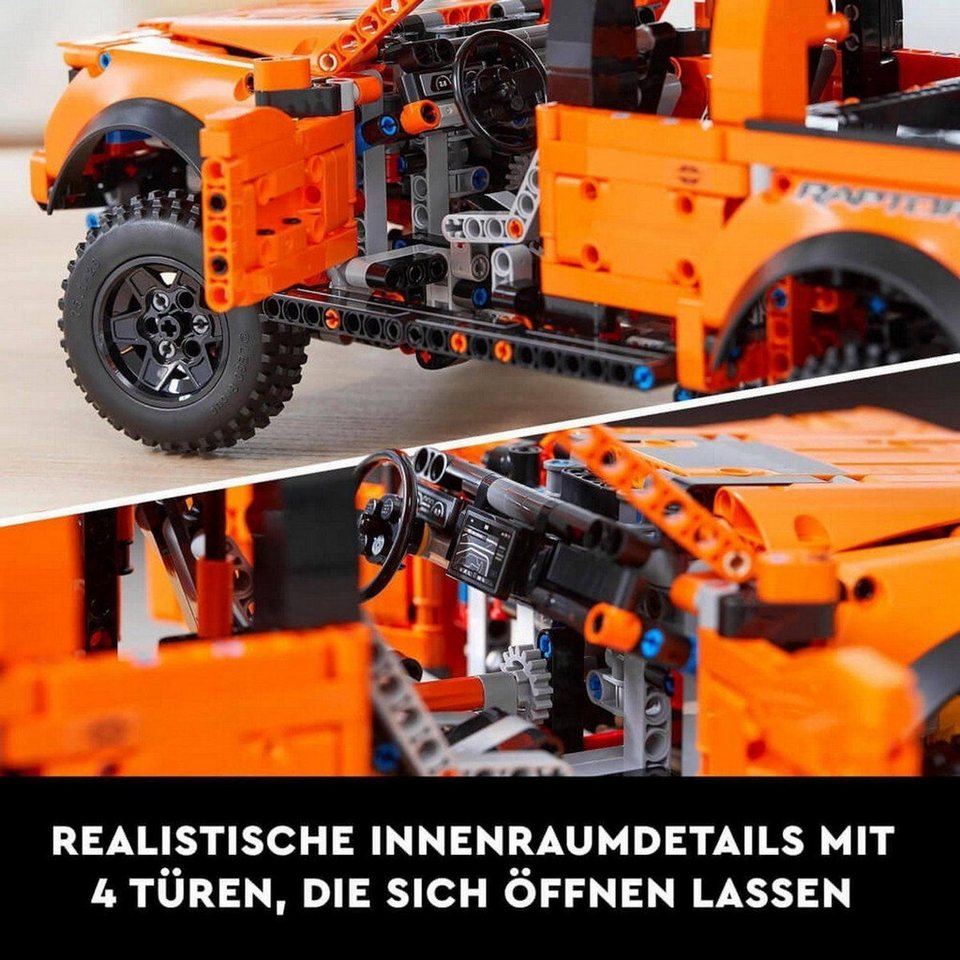 LEGO® Technic Ford® F-150 Raptor Konstruktionsspielsteine, (Ford® F-150 Raptor, Klemmbausteine), Made in Europe
