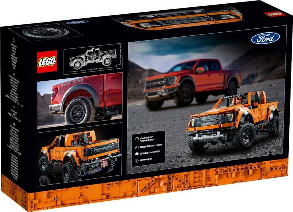 LEGO® Technic Ford® F-150 Raptor Konstruktionsspielsteine, (Ford® F-150 Raptor, Klemmbausteine), Made in Europe