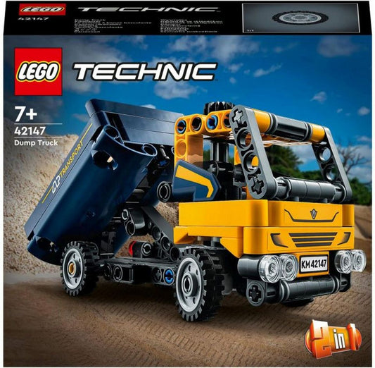 LEGO® Technic Kipplaster Konstruktionsspielsteine, (Kipplaster, Klemmbausteine), Made in Europe