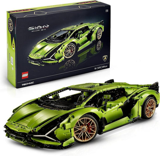 LEGO® Technic - Lamborghini Sián FKP 37 Car Model Kit (42115) Konstruktions-Spielset, (3696 St)