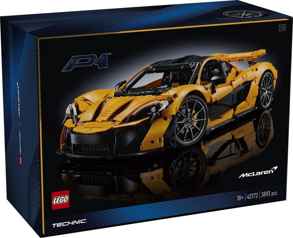LEGO® Technic - McLaren P1 (42172) Spielbausteine, (3893 St)