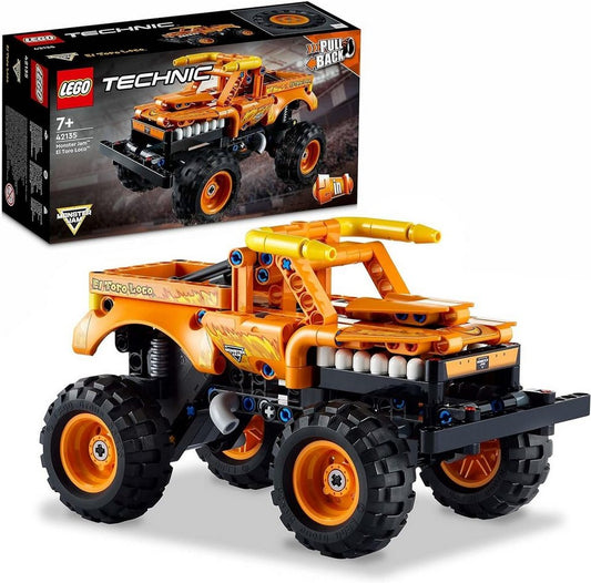 LEGO® Technic - Monster Jam El Toro Loco Truck (42135) Konstruktions-Spielset, (247 St)