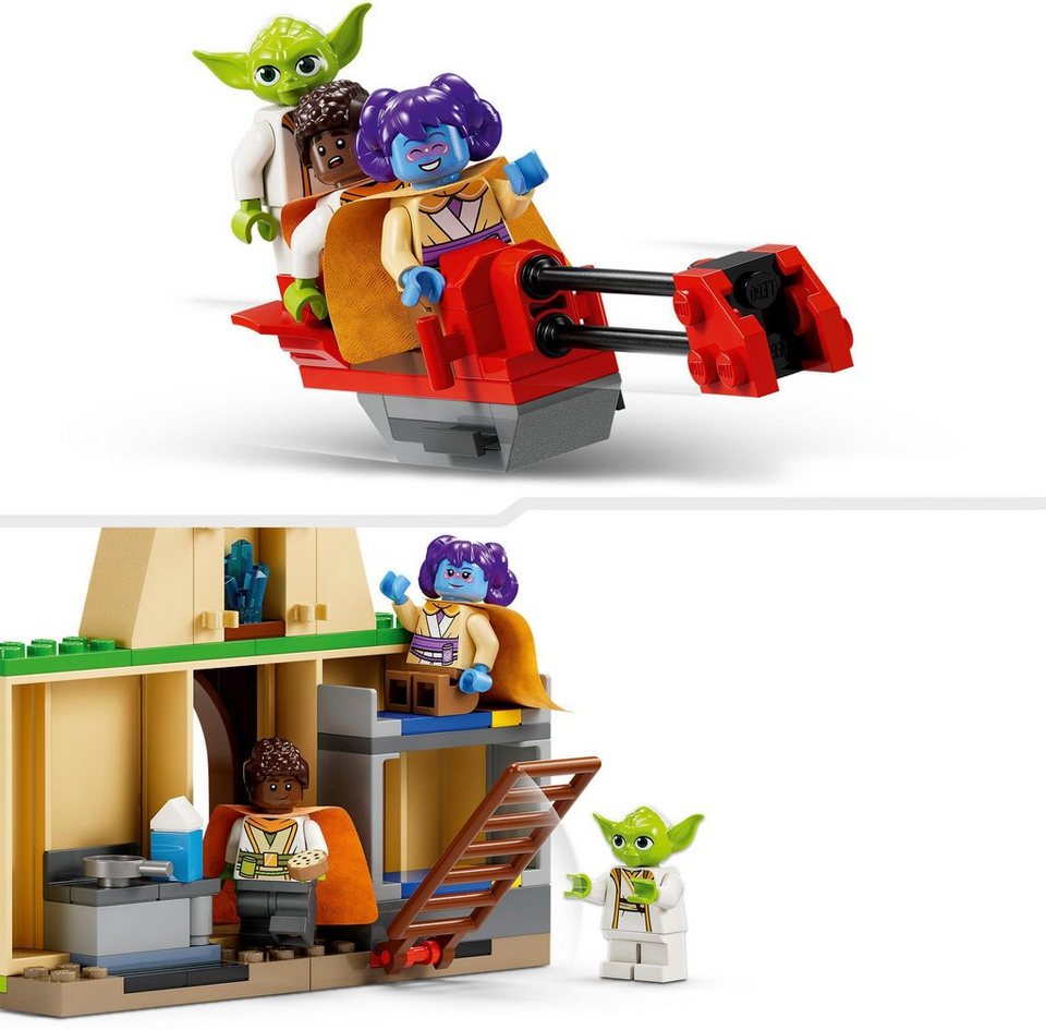 LEGO® Tenoo Jedi Temple™ (75358), LEGO® Star Wars™ Konstruktionsspielsteine, (124 St), Made in Europe