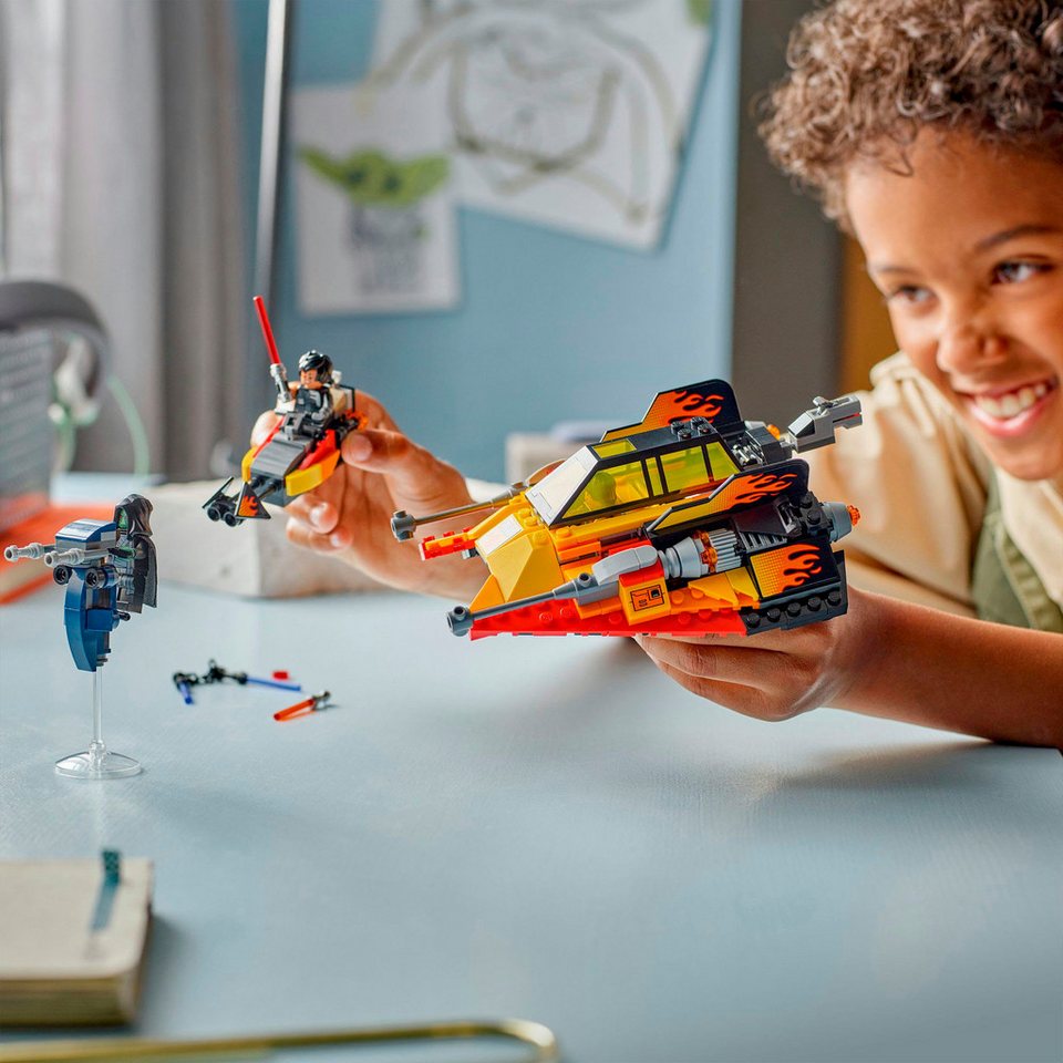 LEGO® The Force Burner Snowspeeder (75414), LEGO Star Wars™ Konstruktionsspielsteine, (349 St), Made in Europe