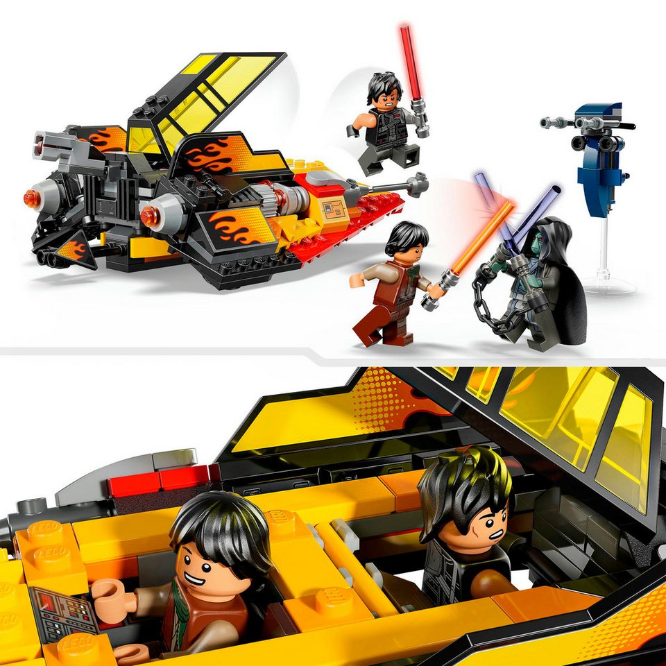 LEGO® The Force Burner Snowspeeder (75414), LEGO Star Wars™ Konstruktionsspielsteine, (349 St), Made in Europe