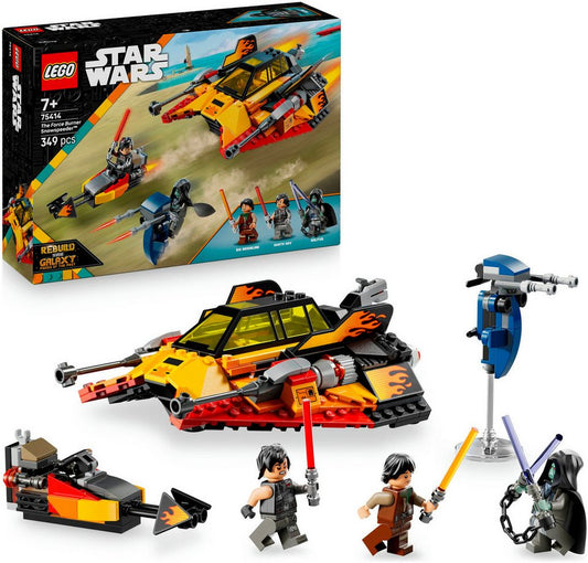 LEGO® The Force Burner Snowspeeder (75414), LEGO Star Wars™ Konstruktionsspielsteine, (349 St), Made in Europe