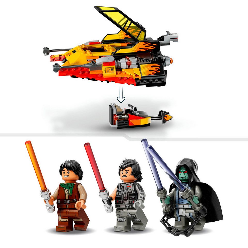 LEGO® The Force Burner Snowspeeder (75414), LEGO Star Wars™ Konstruktionsspielsteine, (349 St), Made in Europe