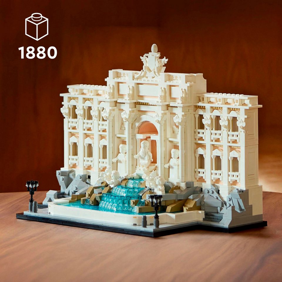 LEGO® Trevi-Brunnen (21062), LEGO® Architecture Konstruktionsspielsteine, (1880 St), Made in Europe