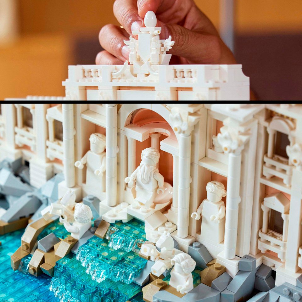 LEGO® Trevi-Brunnen (21062), LEGO® Architecture Konstruktionsspielsteine, (1880 St), Made in Europe