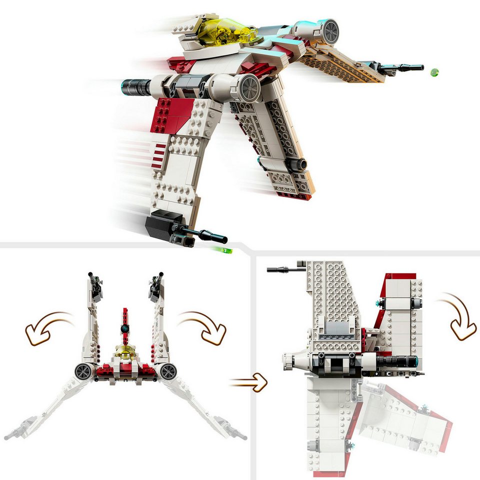 LEGO® V-19 Torrent-Sternjäger (75432), LEGO Star Wars™ Konstruktionsspielsteine, (567 St), Made in Europe