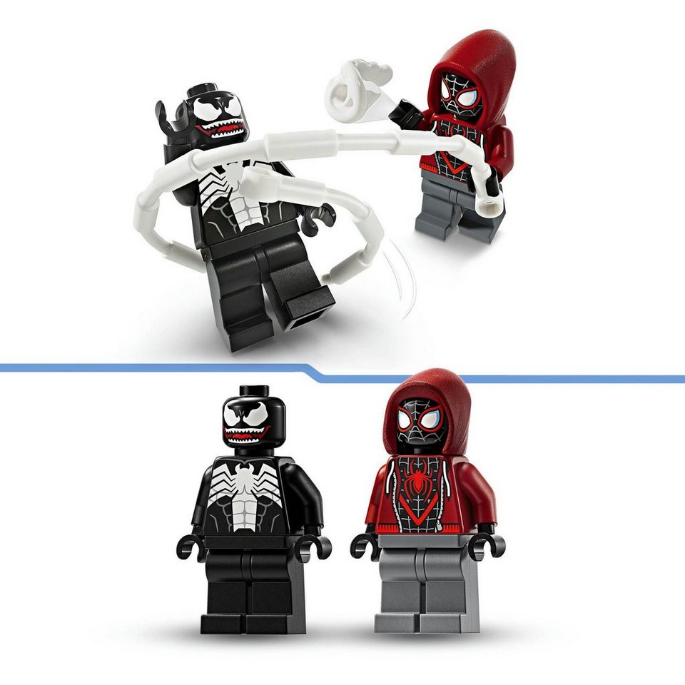 LEGO® Venom Mech vs. Miles Morales (76276), LEGO Super Heroes Konstruktionsspielsteine, (134 St), Made in Europe