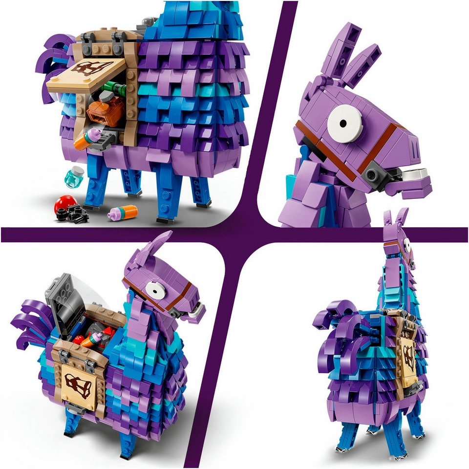 LEGO® Vorratslama (77071), LEGO Fortnite Konstruktionsspielsteine, (691 St), Made in Europe