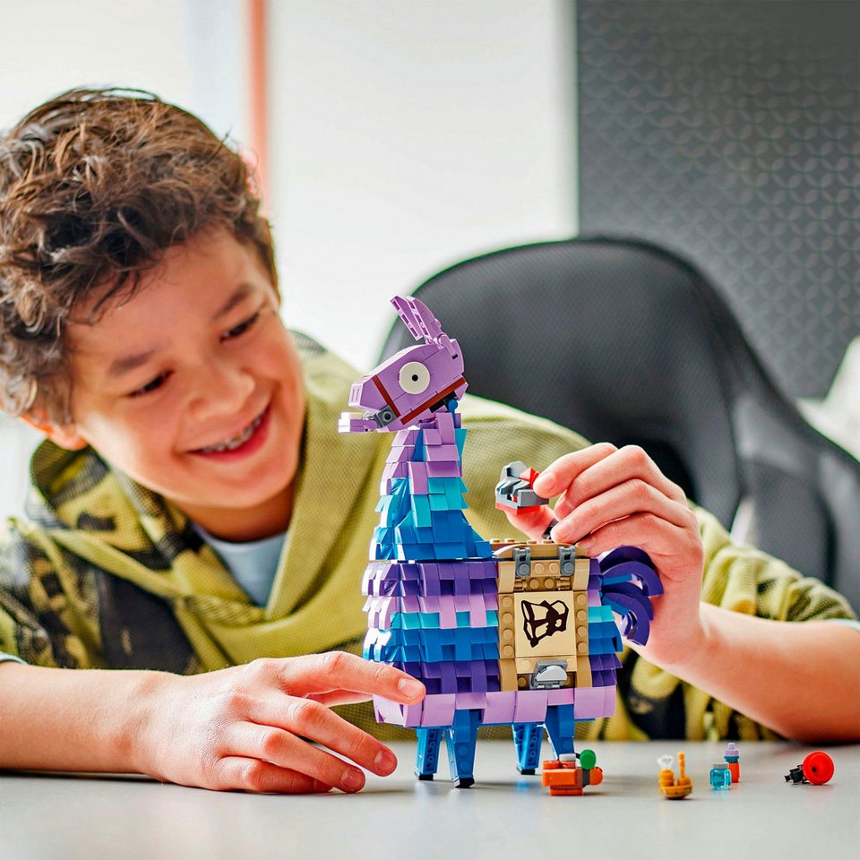 LEGO® Vorratslama (77071), LEGO Fortnite Konstruktionsspielsteine, (691 St), Made in Europe