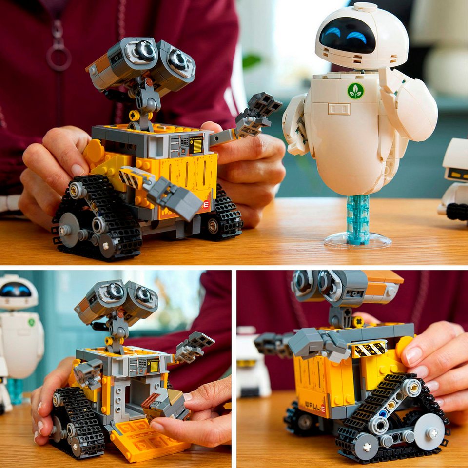 LEGO® WALL-E und EVE (43279), LEGO Disney Pixar Konstruktionsspielsteine, (811 St), Made in Europe