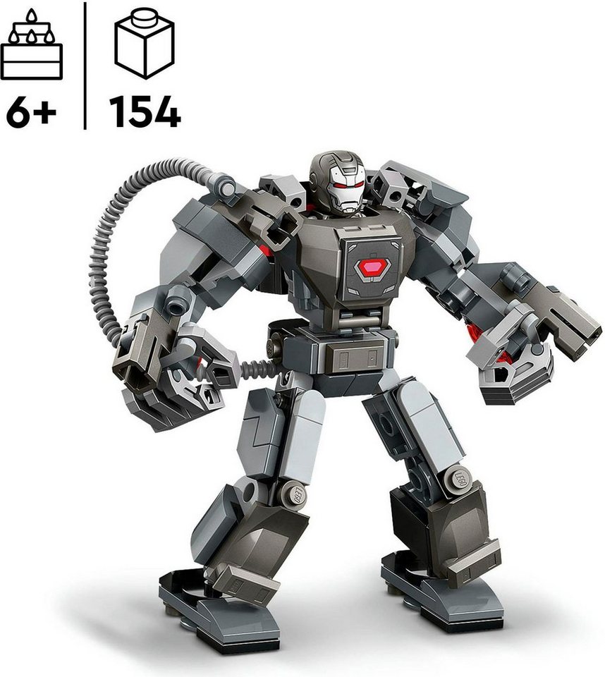 LEGO® War Machine Mech (76277), LEGO Super Heroes Konstruktionsspielsteine, (154 St), Made in Europe