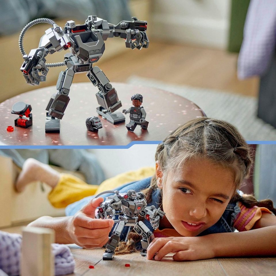 LEGO® War Machine Mech (76277), LEGO Super Heroes Konstruktionsspielsteine, (154 St), Made in Europe