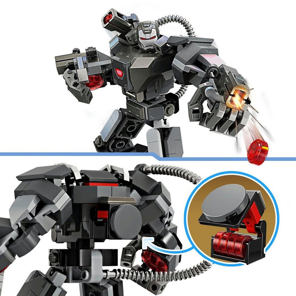LEGO® War Machine Mech (76277), LEGO Super Heroes Konstruktionsspielsteine, (154 St), Made in Europe