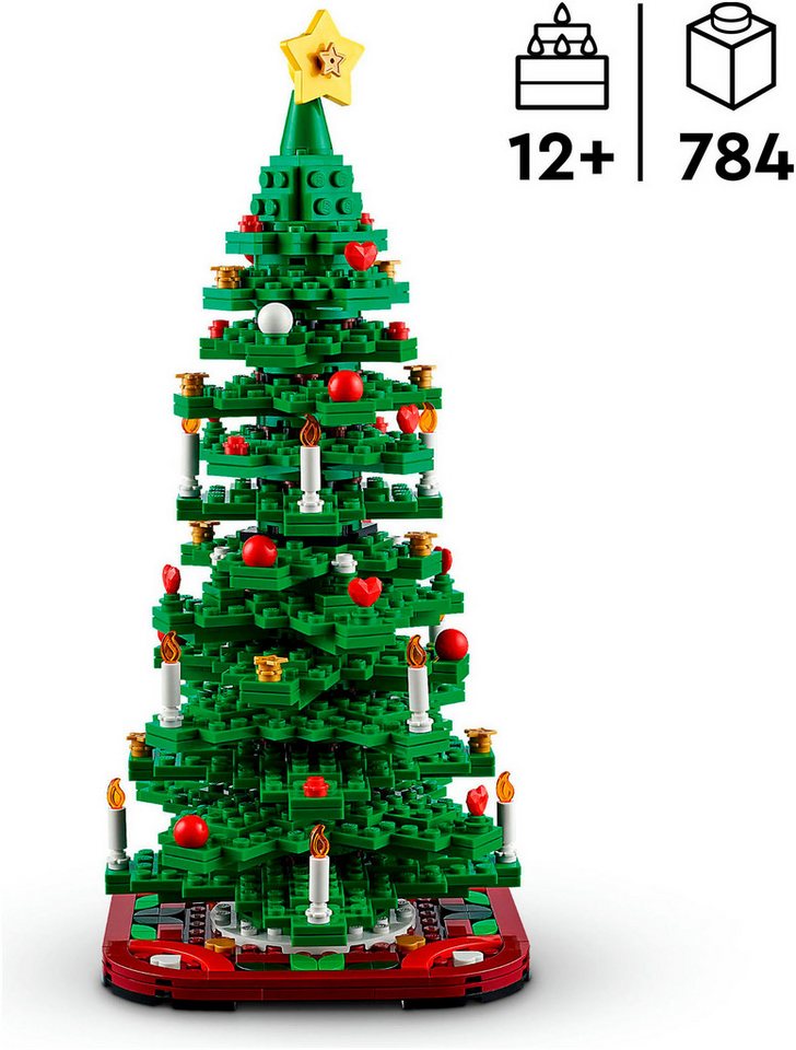 LEGO® Weihnachtsbaum (40573), LEGO Iconic Konstruktionsspielsteine, (784 St), Made in Europe