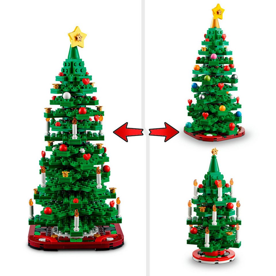 LEGO® Weihnachtsbaum (40573), LEGO Iconic Konstruktionsspielsteine, (784 St), Made in Europe