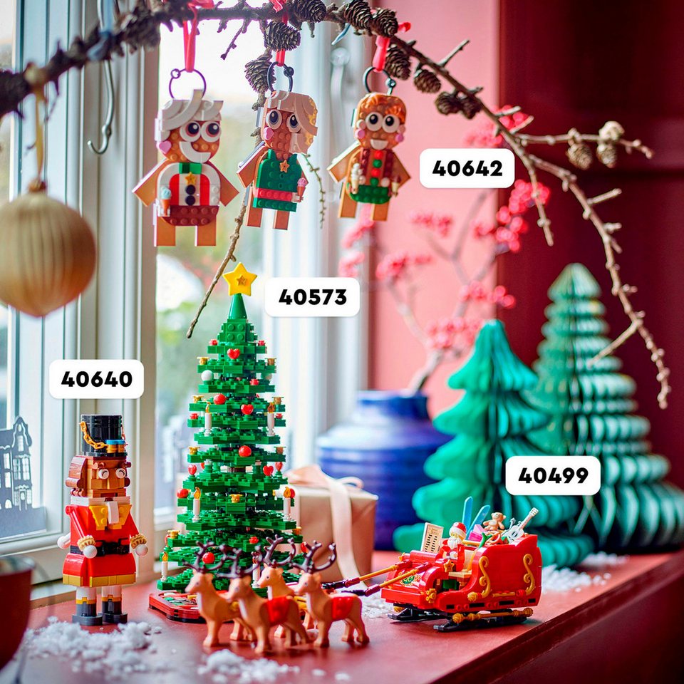 LEGO® Weihnachtsbaum (40573), LEGO Iconic Konstruktionsspielsteine, (784 St), Made in Europe