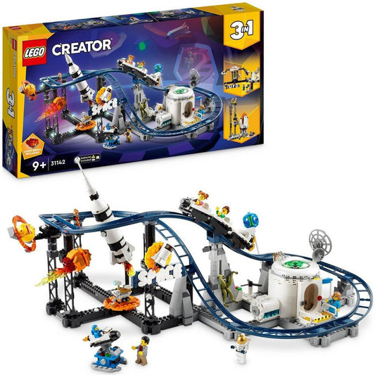 LEGO® Weltraum-Achterbahn (31142), LEGO® Creator 3in1 Konstruktionsspielsteine, (874 St), Made in Europe