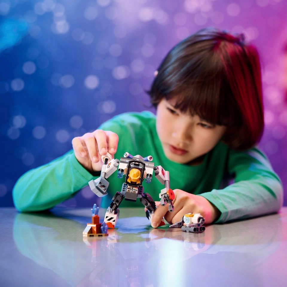 LEGO® Weltraum-Mech (60428), LEGO City Konstruktionsspielsteine, (140 St), Made in Europe