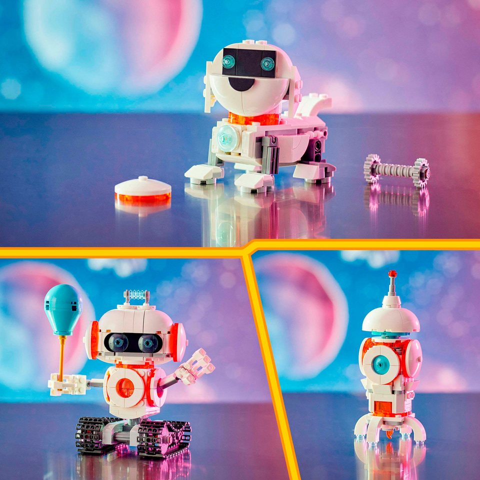 LEGO® Weltraum-Roboter (31164), LEGO Creator Konstruktionsspielsteine, (281 St), Made in Europe