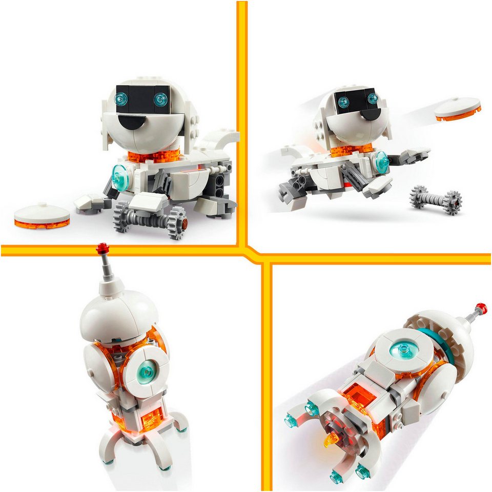 LEGO® Weltraum-Roboter (31164), LEGO Creator Konstruktionsspielsteine, (281 St), Made in Europe