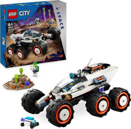 LEGO® Weltraum-Rover mit Außerirdischen (60431), LEGO City Konstruktionsspielsteine, (311 St), Made in Europe
