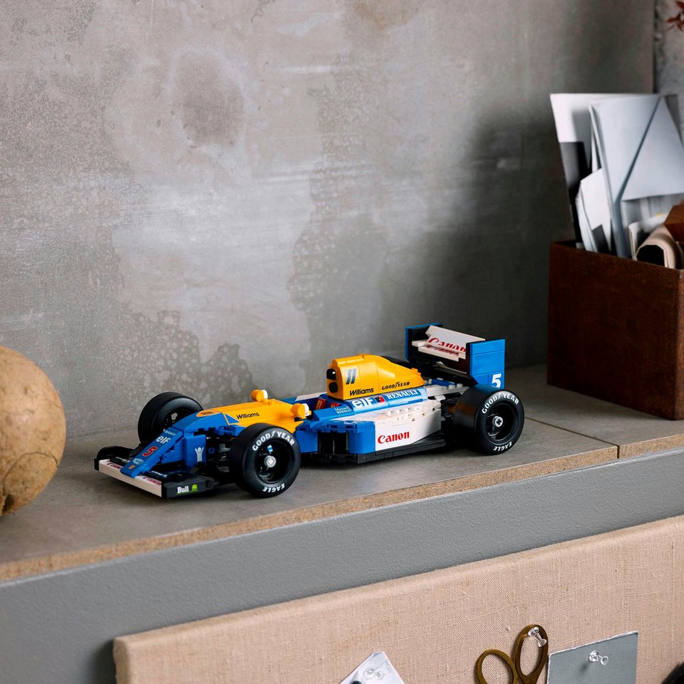 LEGO® Williams Racing FW14B mit Nigel Mansell (10353), LEGO® Icons Konstruktionsspielsteine, (799 St), Made in Europe