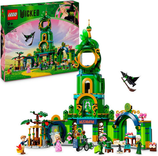 LEGO® Willkommen in Emerald City (75684), LEGO Wicked Konstruktionsspielsteine, (945 St), Made in Europe