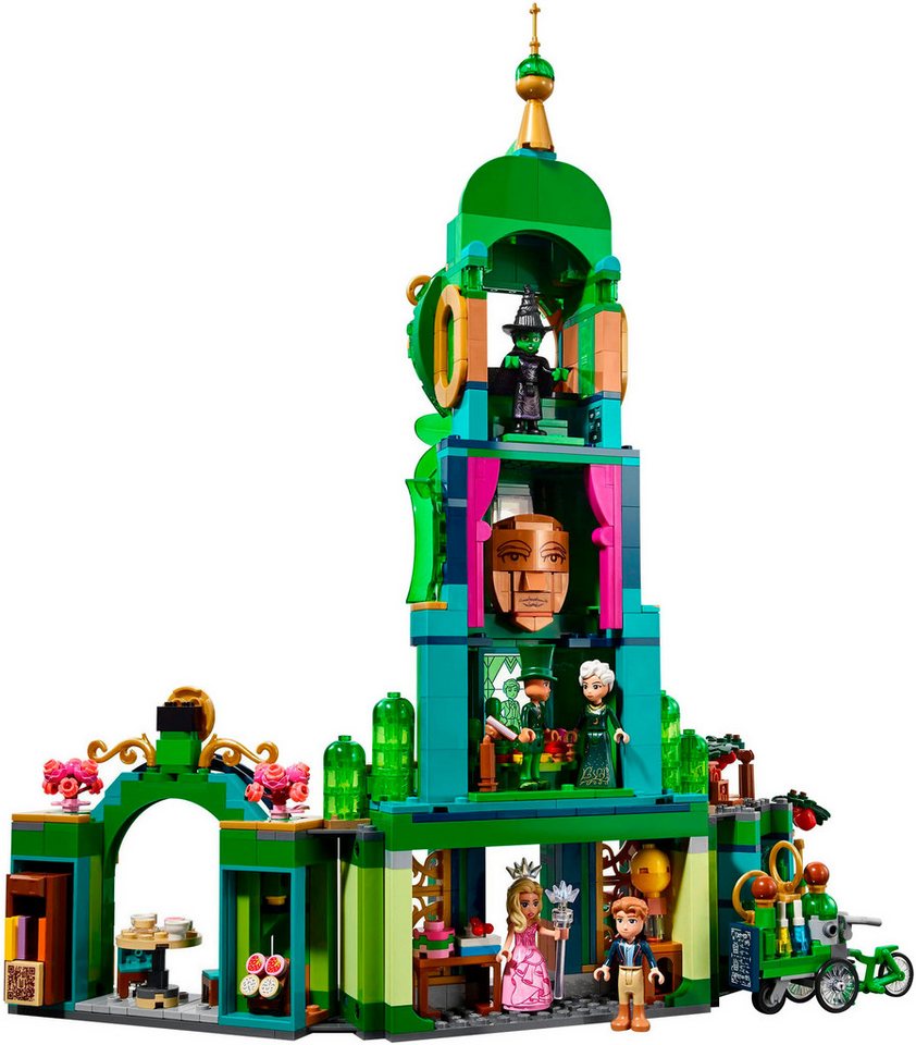 LEGO® Willkommen in Emerald City (75684), LEGO Wicked Konstruktionsspielsteine, (945 St), Made in Europe