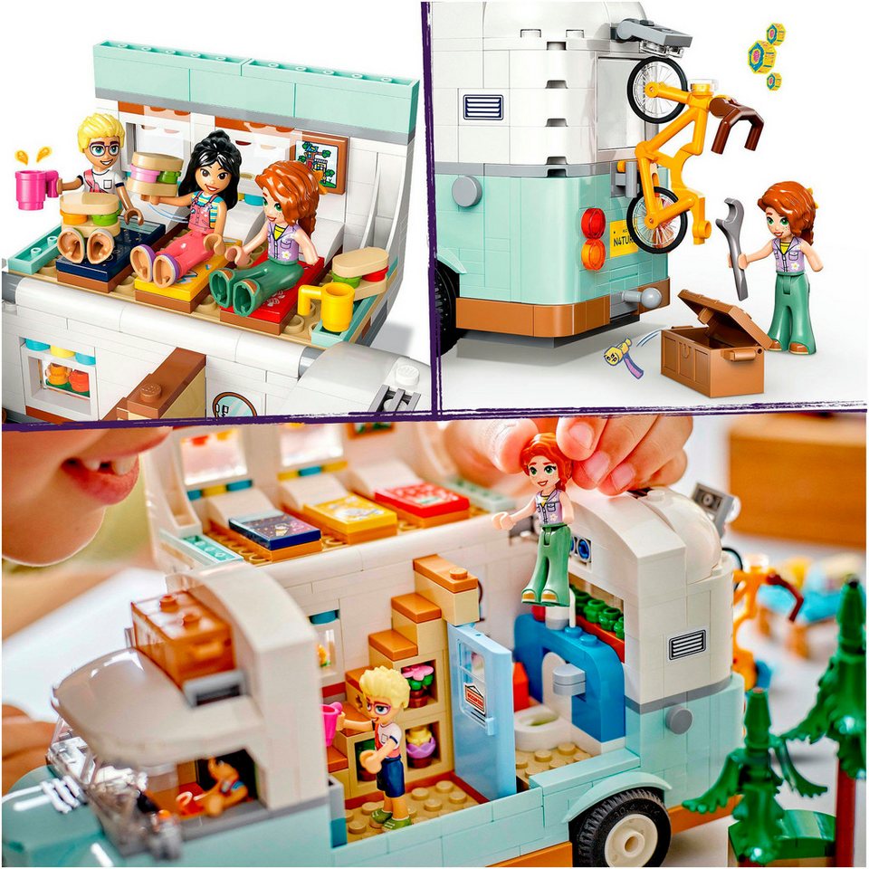 LEGO® Wohnmobil (42663), LEGO Friends Konstruktionsspielsteine, (778 St), Made in Europe
