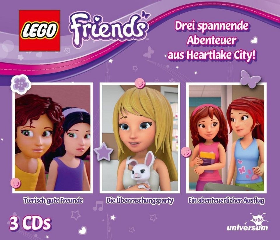 Leonine Hörspiel-CD Lego Friends - Hörspielbox 1