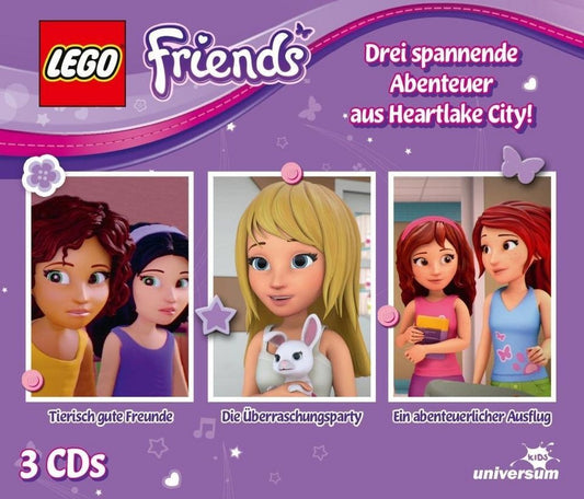 Leonine Hörspiel-CD Lego Friends - Hörspielbox 1
